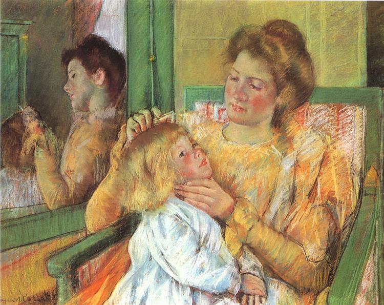 mother-combing-her-child-s-hair-1879.jpg!Large